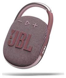 JBL Clip 4 Αδιάβροχο Ηχείο Bluetooth 5W με Διάρκεια Μπαταρίας έως 10 ώρες Ροζ