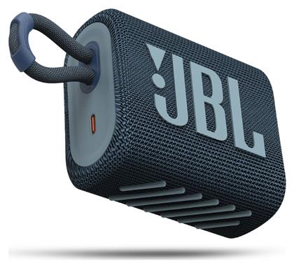 JBL Go 3 Bluetooth 4.2W έως 5 ώρες Μπλε