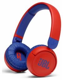 JBL JR310BT Ασύρματα Bluetooth Over Ear Παιδικά Ακουστικά με 30 ώρες Λειτουργίας Κόκκινα JBLJR310BTRED