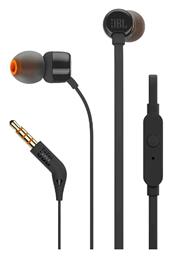 JBL Tune 160 In-ear Handsfree με Βύσμα 3.5mm Μαύρο από το Public