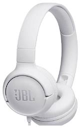 JBL Tune 500 Ενσύρματα On Ear Ακουστικά Λευκά JBLT500WHT από το e-shop