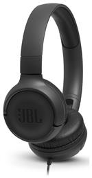 JBL Tune 500 Ενσύρματα On Ear Ακουστικά Μαύρα JBLT500BLK από το Moustakas Toys