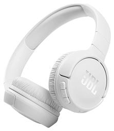 JBL Tune 510BT Ασύρματα / Ενσύρματα On Ear Ακουστικά με 40 ώρες Λειτουργίας και Quick Charge Λευκά JBLT510BTWHT από το Public