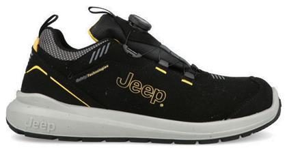 Jeep Footwear Jeepster Παπούτσι Ασφαλείας Μαύρο S3 με Πιστοποίηση FO ,SR