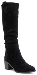 Jenny Fairy WS14438-02 Suede Γυναικείες Μπότες με Μεσαίο Τακούνι