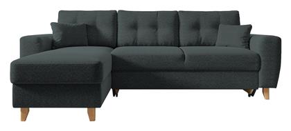 Jessie Γωνιακός Καναπές Κρεβάτι Υφασμάτινος 235x160x85εκ.