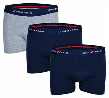 John Frank Ανδρικά Boxer 3 Pack Multicolor