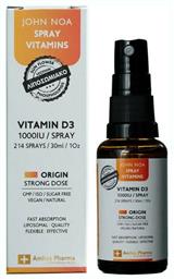 John Noa Vitamin D3 Origin Strong Dose Βιταμίνη 1000iu 30ml