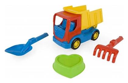 John Tech Σετ Φορτηγάκι Παραλίας με Αξεσουάρ από Πλαστικό (4τμχ)