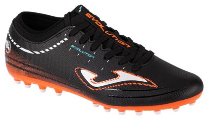 Joma Evolution AG Χαμηλά Ποδοσφαιρικά Παπούτσια με Τάπες Μαύρα