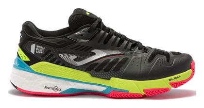 Joma Slam 2101 Ανδρικά Παπούτσια Padel για Χωμάτινα Γήπεδα Μαύρα από το MybrandShoes