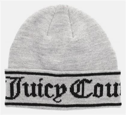 Juicy Couture Beanie Γυναικείος Σκούφος Πλεκτός σε Γκρι χρώμα