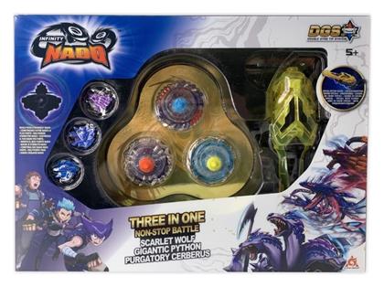 Just Toys Infinity Nado 3 In 1 Playset Scarlet Wol, Gigantic Python,Purgatory Cerberus για 5+ Ετών από το Moustakas Toys