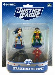 Justice League Τoppers για 4+ Ετών (Διάφορα Σχέδια) 2τμχ από το Moustakas Toys