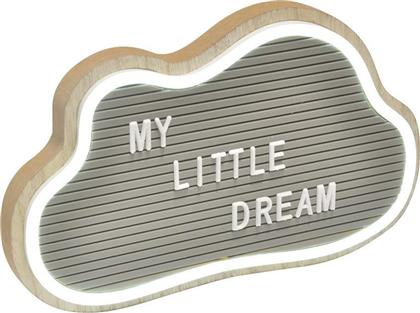 Κάδρο Με Neon L-C Sweet Kids Cloud 6CAD079 29x2.8x18 από το Spitishop