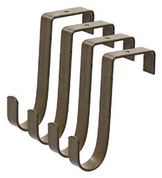 Kaemingk Κρεμάστρα Πόρτας Μεταλλική 4 Θέσεων 8x11.5cm