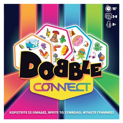 Kaissa Επιτραπέζιο Παιχνίδι Dobble Connect για 2-8 Παίκτες 8+ Ετών από το e-shop