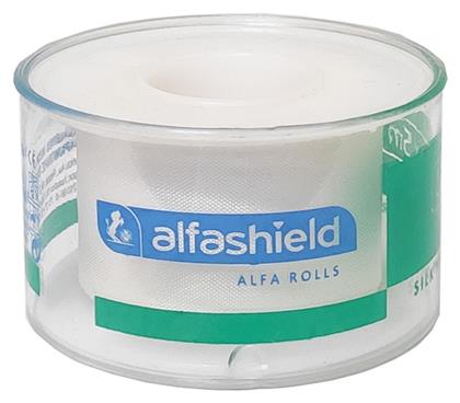 Karabinis Medical Alfashield Alfa Rolls Μεταξωτή Επιδεσμική Ταινία 2.5cm x 5m