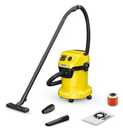 Karcher WD 3 P V-17/4/20 Σκούπα Υγρών / Στερεών 1000W με Κάδο 17lt