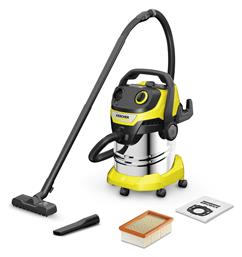 Karcher WD 5 S Σκούπα Υγρών / Στερεών 1100W με Κάδο 25lt