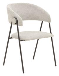 Καρέκλα Τραπεζαρίας Rachele 52x53x83εκ. Ανοιχτό Γκρι από το Designdrops