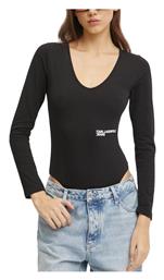 Karl Lagerfeld Longsleeve Bodysuit Women Karl Lagerfeld Μαυρο A1w17007-999