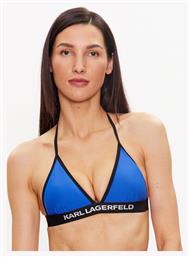 Karl Lagerfeld Set Bikini Τριγωνάκι Μπλε