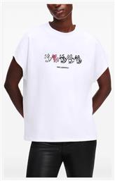 Karl Lagerfeld T-Shirt Λευκο