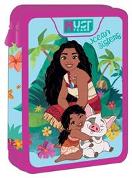 Κασετίνα Must Γεμάτη 2 Θήκες 15x5x21cm Vaiana 2 000565026