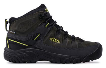 Keen Targhee III Mid Ανδρικά Ορειβατικά Μποτάκια Αδιάβροχα Πράσινα από το Modivo