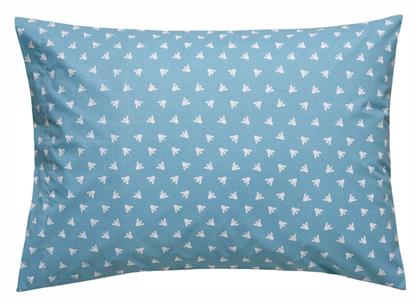 Kentia Mesmer A Σετ Παιδικές Μαξιλαροθήκες από 100% Βαμβάκι 50x70εκ. Μπλε