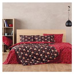 Kentia Paul Frank Σετ Παιδική Παπλωματοθήκη Μονή με Μαξιλαροθήκη Βαμβακερή Κόκκινη 165x245εκ.