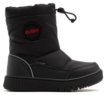 Kickers Atlak Παιδικά Μποτάκια Μαύρα