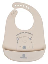 Kikka Boo Savanna Σαλιάρα Σιλικόνης με Κουμπί & Τσέπη για 4 m+