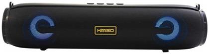 Kimiso KMS203 Ηχείο Bluetooth 10W με Ραδιόφωνο και Διάρκεια Μπαταρίας έως 3 ώρες Μαύρο