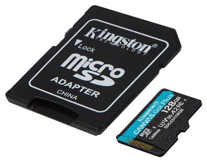 Kingston Canvas Go! Plus microSDXC 128GB Class 10 U3 V30 UHS-I