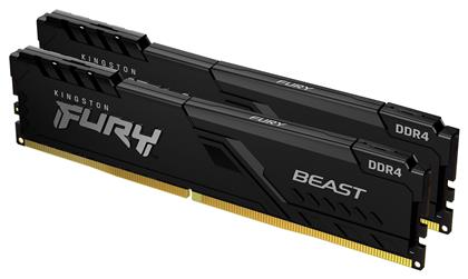 Kingston Fury Beast 16GB DDR4 με 2 Modules (2x8GB) από το e-shop