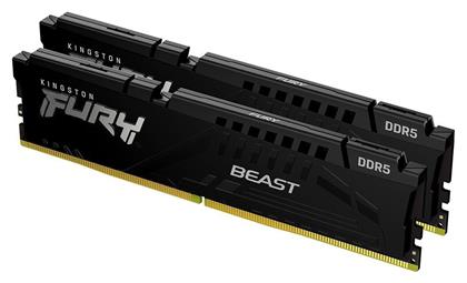 Kingston Fury Beast 64GB DDR5 με 2 Modules (2x32GB) από το e-shop