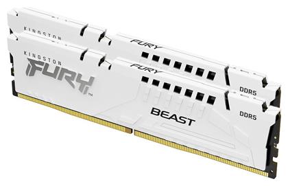 Kingston Fury Beast 64GB DDR5 RAM με 2 Modules (2x32GB) και Ταχύτητα 5200 για Desktop από το e-shop