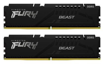 Kingston Fury Beast DDR5 με 2 Modules