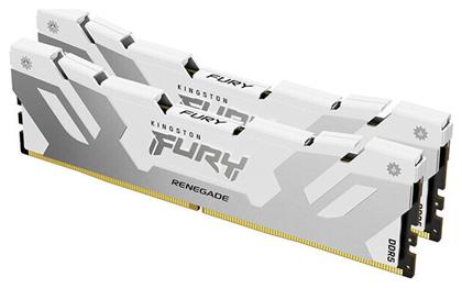 Kingston Fury Renegade 32GB DDR5 RAM με 2 Modules (2x16GB) και Ταχύτητα 7600 για Desktop από το e-shop