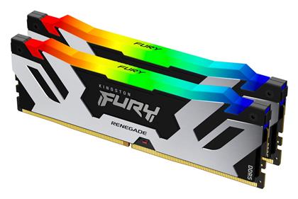 Kingston Fury Renegade RGB 32GB DDR5 με 2 Modules (2x16GB) από το e-shop