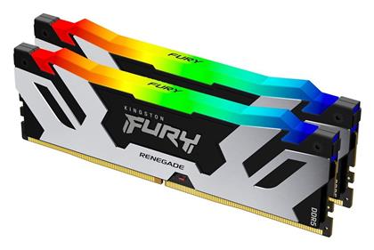 Kingston Fury Renegade RGB 48GB DDR5 RAM με 2 Modules (2x24GB) και Ταχύτητα 6400 για Desktop από το e-shop