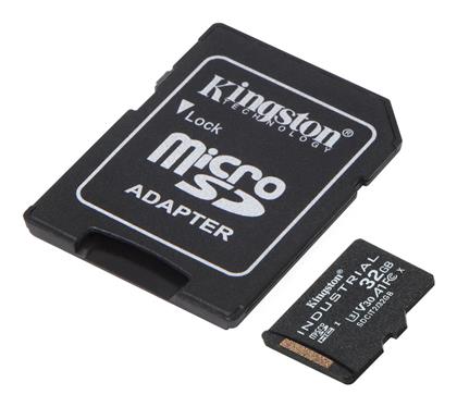 Kingston Industrial microSDHC 32GB Class 10 U3 V30 A1 UHS-I από το e-shop