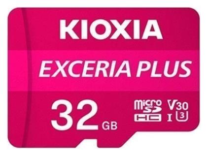 Kioxia Exceria Plus microSDHC 32GB Class 10 U3 V30 A1 UHS-I