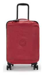 Kipling Spontaneous Βαλίτσα Ταξιδιού Καμπίνας Funky Red με 4 Ρόδες Ύψους 53εκ.