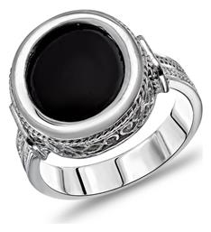 Kiriakos Gofas Ανδρικό Δαχτυλίδι από Ασήμι