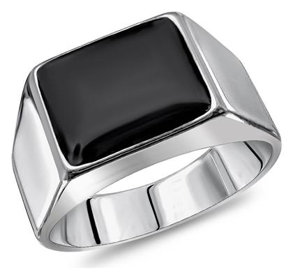 Kiriakos Gofas Ανδρικό Δαχτυλίδι από Ατσάλι