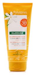 Klorane Polysianes Αντηλιακό Gel Προσώπου και Σώματος SPF30 200ml