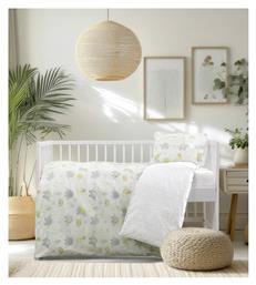 Kocoon Βρεφικό Κουβερλί Βαμβακερό Λευκό 110x150cm